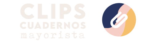 Clips Cuadernos Mayorista
