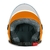Capacete New Liberty Three Elite fosco laranja 56 - comprar online