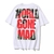 BAPE World Gone Mad Overlap Tee - White