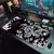 Dragão japonês Grande Gaming Mousepad, Teclado Gamer Mouse Pad, Velocidade da