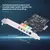 Pci-e 5.1 placa de som computador pcie 5.1 canais pcie áudio pcie 6 canais jogo - comprar online