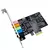 Pci-e 5.1 placa de som computador pcie 5.1 canais pcie áudio pcie 6 canais jogo