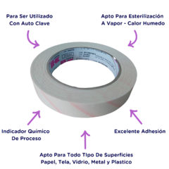 Cinta Testigo Para Esterilizar A Vapor En Autoclave - comprar online