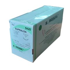 Sutura Nylon Negro Monofilamento Surgikal - comprar online