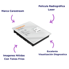 Película Radiográfica Laser Dryview Carestream - comprar online