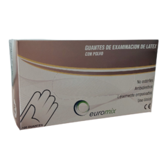 Guantes De Latex Marca Euromix