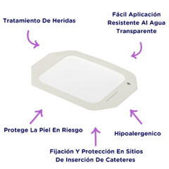 Aposito Esteril Impermeable Tegaderm 1627 3M 10x25cm - comprar online