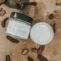 VELA AROMÁTICA - FLOR DE CEREJEIRA - 100% NATURAL