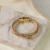 PULSEIRA CLEEF INTRECIATTO - Clover acessórios femininos