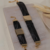 CONJUNTO COLAR E PULSEIRA EM COURO - Clover acessórios femininos