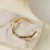 BRACELETE DOURADO BRANCH