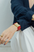 CONJUNTO COLAR E PULSEIRA EM COURO na internet
