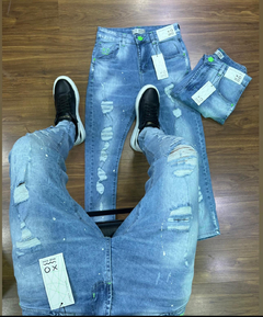 CALÇA JEANS JOGADOR BROW