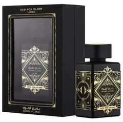PERFUME ARÁBE BADE'E OUD FOR GLORY - ORIGINAL na internet