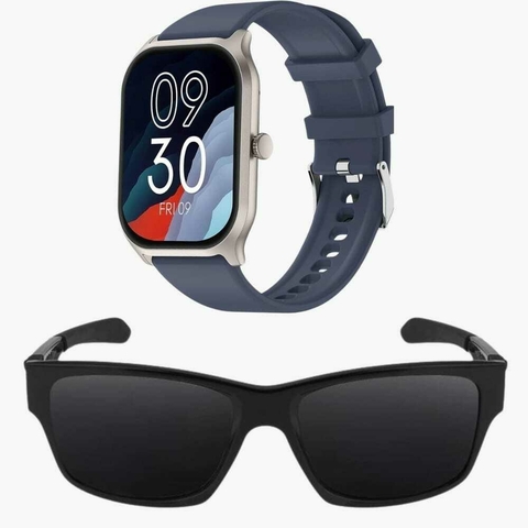 Relógio Smartwatch Bracelet ZW01 a prova d'agua + Óculos de Sol Oakley Jupiter (CORES NA DESCRIÇÃO)