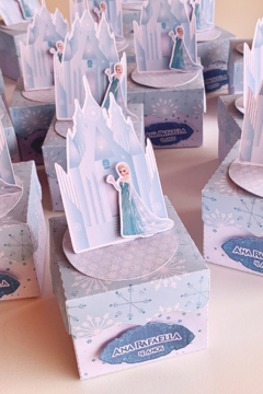 Caixa Brownie Frozen - Criando Encantos