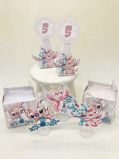 Kit Festa com 30 Caixinhas Personalizadas