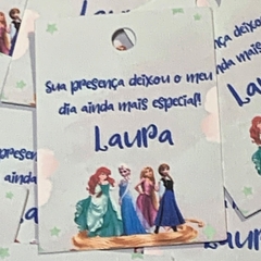 Kit Tags Personalizadas - Princesas (15 un.) - comprar online