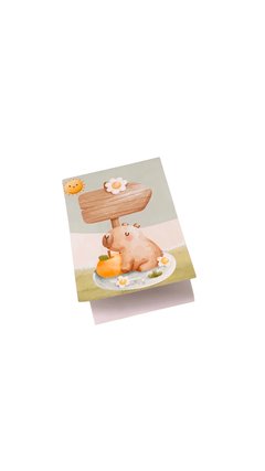 Bloquinho de Anotações - Capivara - loja online