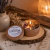 Vela Aromática Lavanda com Ametista - Linha Cristal 90 g na internet