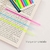 Marcador De Linhas Adesivo Bloco Adesivo Com 160 Fitas Coloridas Marca Pagina Livro - Papelaria Lapispel