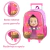 Mochila Escolar + Lancheira 1L Marsha e o Urso Luxcel na internet
