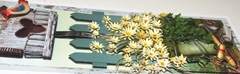 Quadro Flores - Casinha de passarinho - comprar online