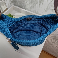Bolsa de Crochê - Bolsa Hobo - comprar online