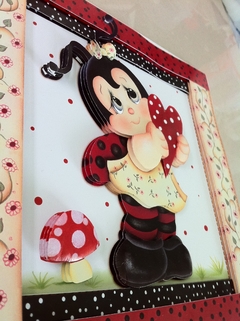 Quadro quarto infantil - Joaninha - comprar online