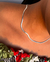 Choker Fita unissex em aço inox 45 cm x 3 mm - comprar online