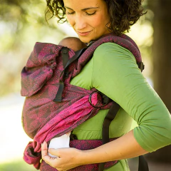 Mochila Emeibaby Easy Baali Zyklame tamaño baby