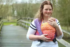 Bandolera Braid Fire Grad Wool - comprar en línea