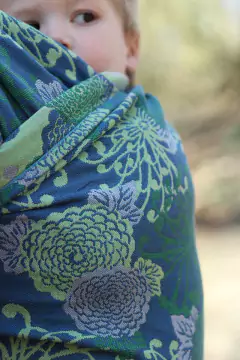 Bandolera Chrys Ultra Green Lilac Sand Tencel - Mamifera