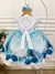 Imagem do Vestido Branco estampado Frozen