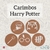 Carimbo Carimbinho marcador personalizado para brigadeiro e docinhos tema Harry Potter