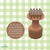 Imagem do Carimbo marcador personalizado para brigadeiro e doces Fazenda fazendinha Animais roça agro
