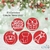 Carimbo marcador personalizado Natal, papai Noel, presente, bota, feliz natal, botinha Noel, estrela na internet