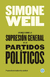 Apuntes sobre la supresión general de los partidos políticos - Simone Weil - comprar en línea