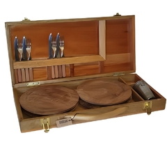 kit Asado 4 Personas Con Vasos De Metal - comprar online
