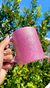Taza glitter rosa PARA PERSONALIZAR - comprar online