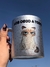 Taza "Los odio a todos" plateada