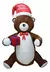 Inflable "Oso De Peluche afelpado " Gigante 2.4 m Decoración Para Navidad