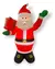 Inflable Navideño "Santa Claus con regalo" con Luz Led 2.4 Mts - comprar en línea