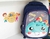 MOCHILA PREESCOLAR NIÑO "DINOSAURIO" AZUL MARINO