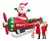 Inflables De Navidad " Santa Claus En Avión" 2.7 Mts
