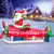 Inflables De Navidad " Santa Claus En Avión" 2.7 Mts - LALO´S SHOP