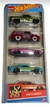 SET 5 CARROS "HOT WHEELS HW FLAMES"