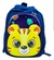 MOCHILA PREESCOLAR NIÑO "LEOPARDO" AZUL MARINO