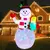 Inflable Navideño "Muñecos De Nieve Con Luz Led" 2.40 Mts - comprar en línea