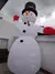 Inflable Navideño "Muñeco De Nieve" 4.5m Luces Led Gigante en internet